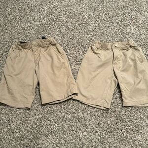 French Toast boys khaki uniform shorts lot